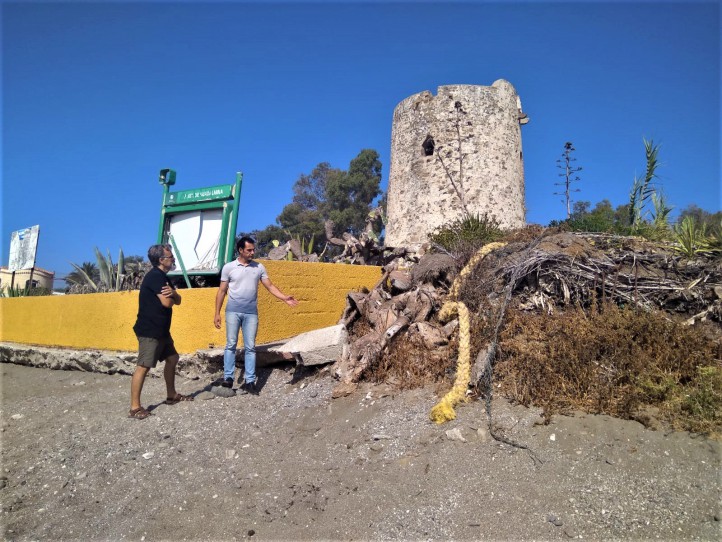 IU solicita una actuación integral en las Termas Romanas de Guadalmina