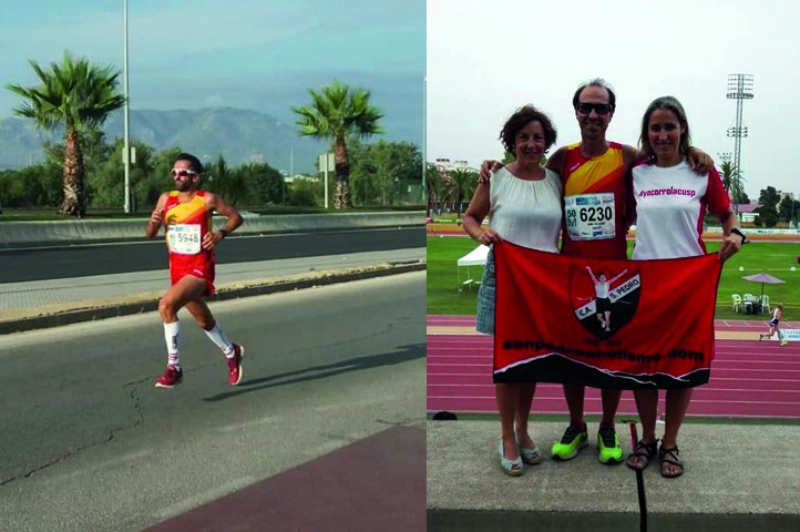 Carretero logra el oro por equipos en la Media Maratón en el Mundial Máster