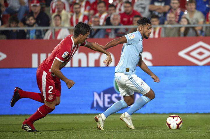 El Girona de Bernardo gana al Celta y se mete en puestos europeos