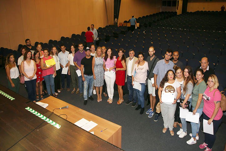 Entregados los diplomas de los planes de empleo de la Junta en Marbella