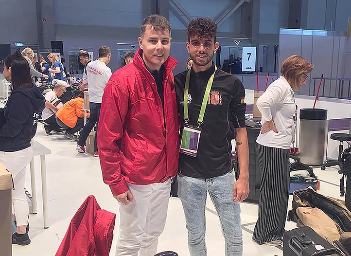 El marbellí Tomás Rivera destaca en el campeonato europeo de FP 'EuroSkills'