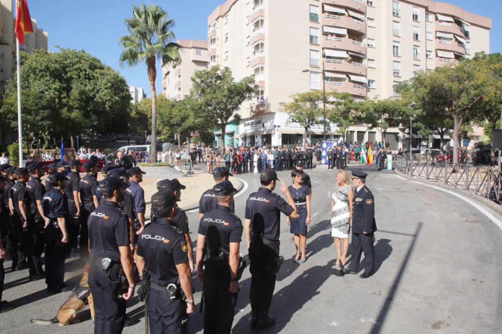 Marbella dedica a la Policía Nacional un parque junto a la Comisaría