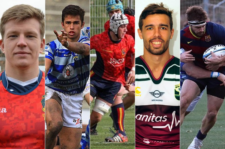 Cinco marbellíes son convocados por la selección española de rugby