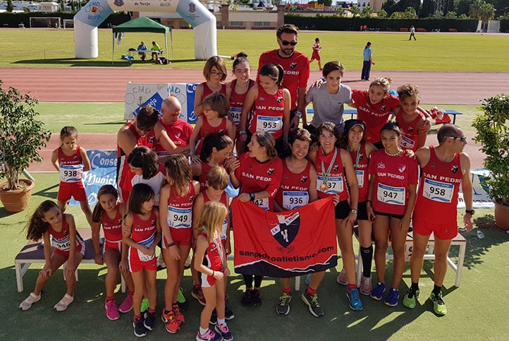 El Club Atletismo San Pedro suma 25 medallas en el Trofeo Paco Gallardo