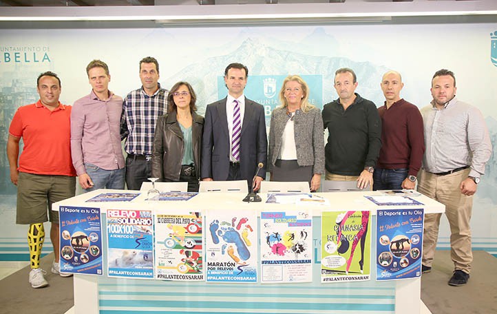 El deporte de Marbella se vuelca para ayudar a la joven Sarah Almagro