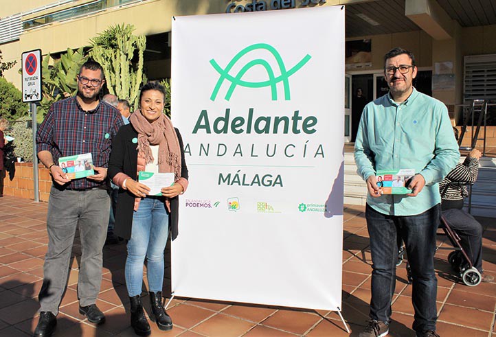 Adelante Andalucía se compromete a desbloquear las obras del hospital