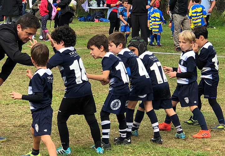 Más de 600 niños abarrotan el Bahía's Park en la jornada andaluza de rugby