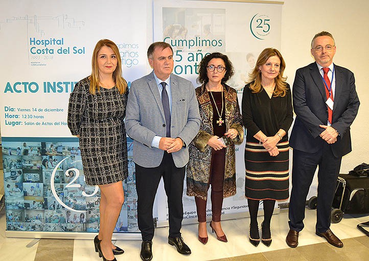 La Junta destaca la calidad del Hospital Costa del Sol en su 25º aniversario