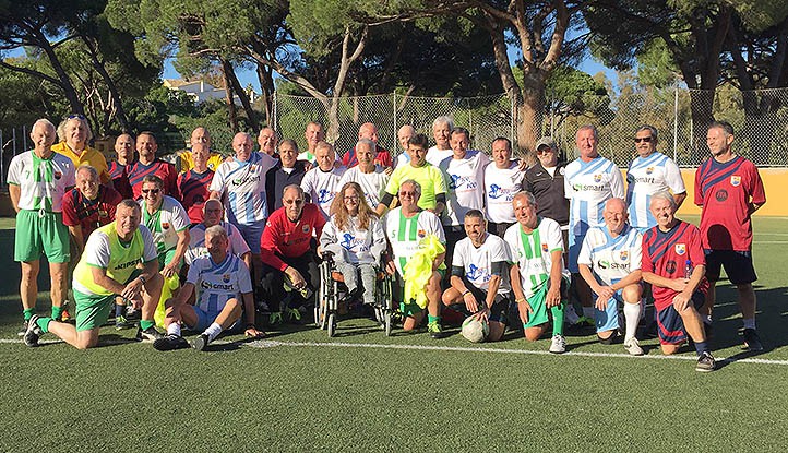 Una ola de solidaridad deportiva inunda Marbella a favor de Sarah Almagro