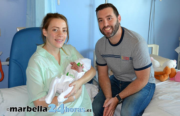 El primer bebé del año en Marbella es un niño que se llama Luka 