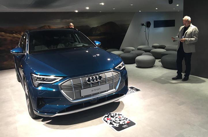Marbella acoge la presentación del nuevo coche eléctrico de Audi