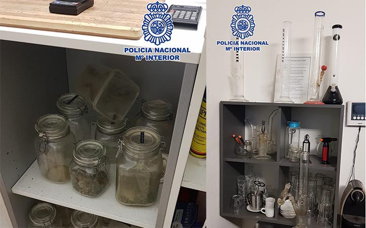 Desmantelan en Marbella un club a favor del consumo de cannabis