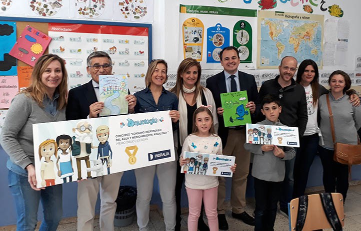 Hidralia entrega los premios de su concurso Aqualogía en Marbella