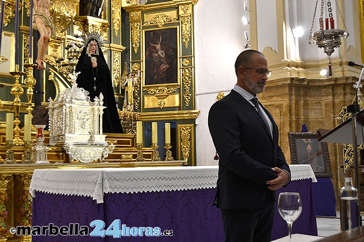 Lavigne abre con un pregón directo al corazón la Semana Santa de Marbella