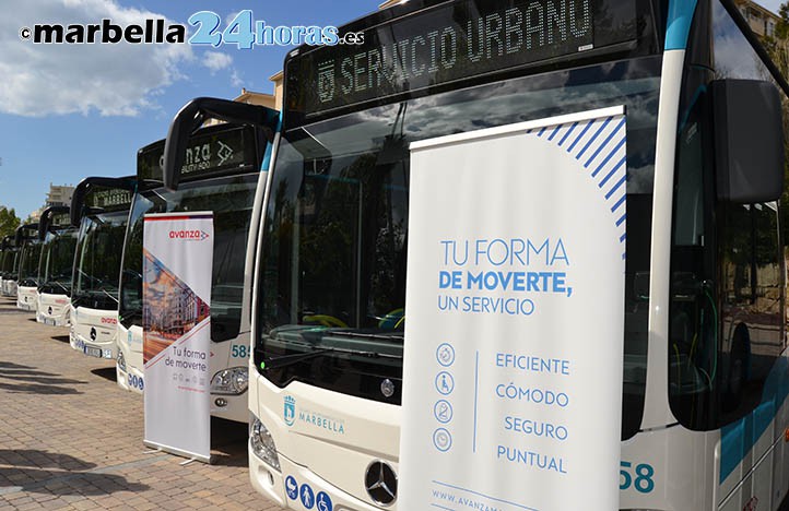 Portillo dice que los nuevos autobuses para Marbella serán puntuales