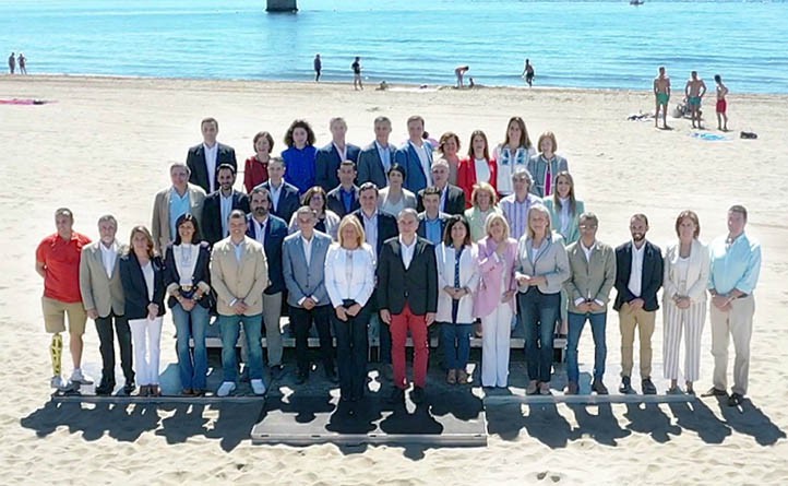 El PP presenta su lista más comprimida para las municipales en Marbella