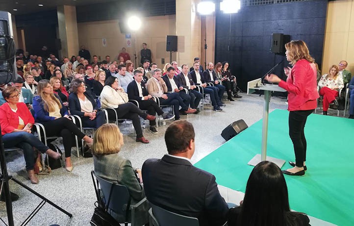 El PSOE llama a votar el próximo domingo para defender la democracia