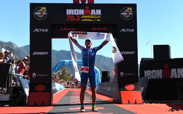 El alemán Andreas Dreitz gana el segundo Ironman 70.3 de Marbella