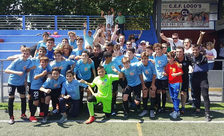 El infantil del Marbella Paraíso logra un histórico ascenso a Primera Andaluza