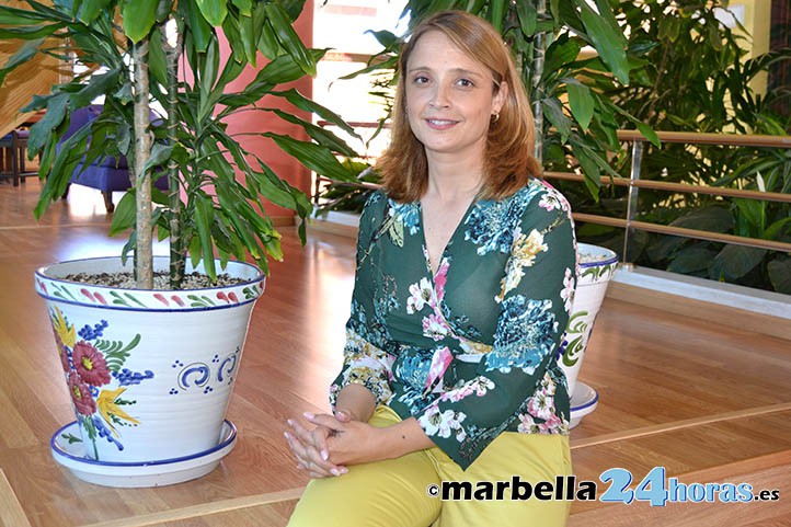 María García: "Cs no viene a Marbella a ser el hermano pequeño del PP"