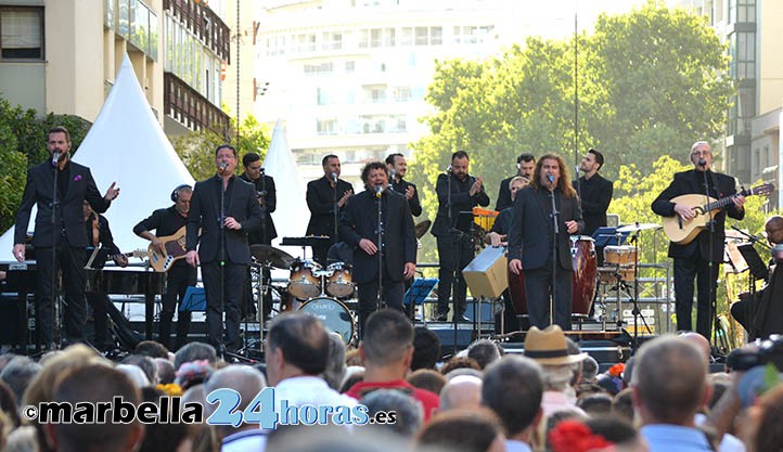 Marbella cierra la Feria 2019 con las sevillanas de Los Cantores de Híspalis 