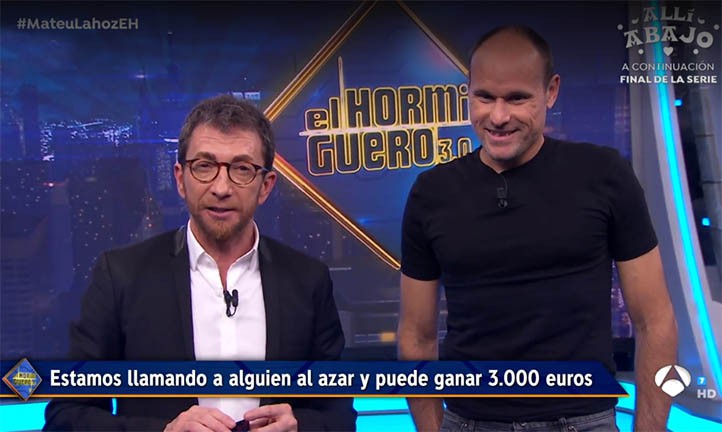 Una vecina de Marbella gana 3.000 euros con la tarjeta de El Hormiguero