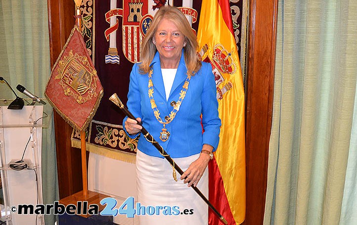 Ángeles Muñoz, elegida por cuarta vez como alcaldesa de Marbella