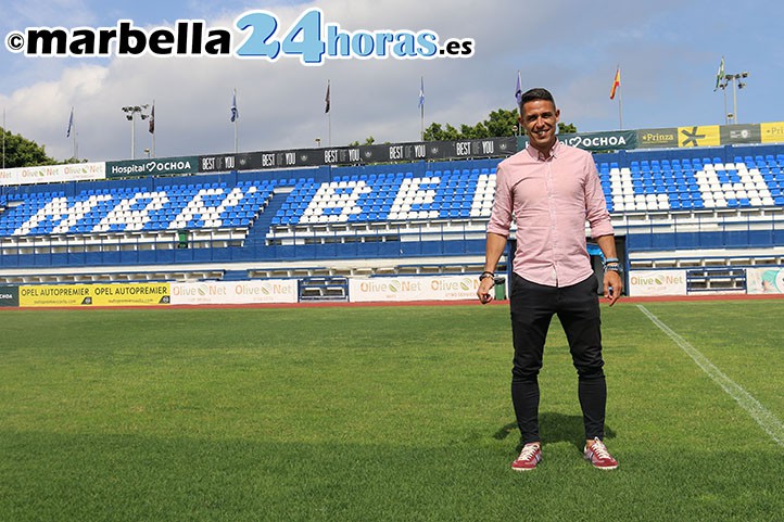 Andrés Ramos: "El Marbella es mi casa, me he criado en este estadio"