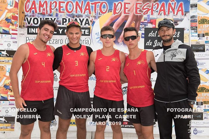 El equipo cadete del Costa del Voley concluye séptimo en el Campeonato de España