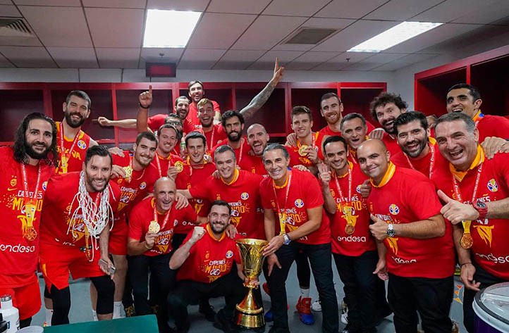 Sergio Scariolo gana el Campeonato de Mundo con la selección española
