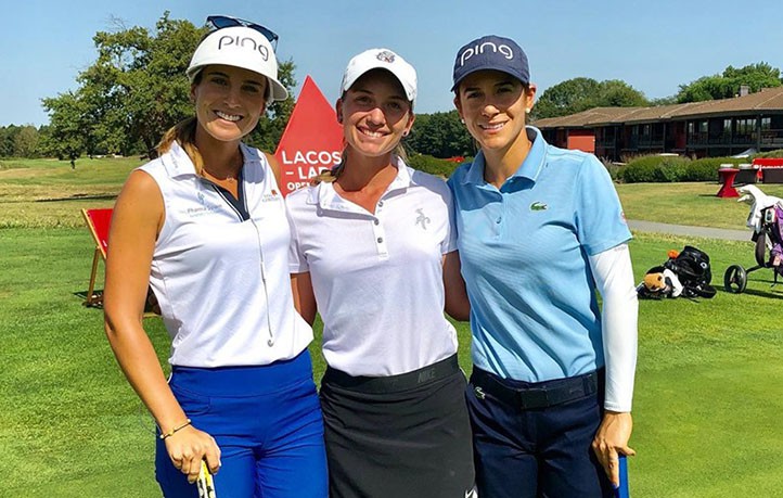 Azahara Muñoz, Noemí Jiménez y Laura Gómez, por primera vez juntas en torneo profesional