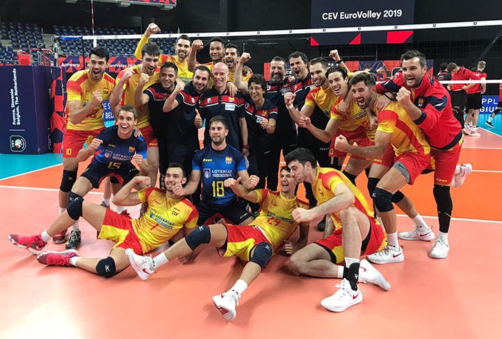 Ángel Trinidad alcanza con España los octavos de final del Europeo