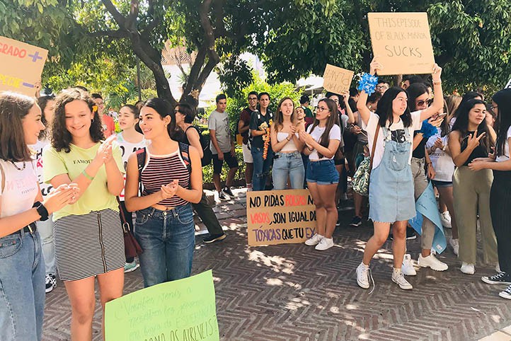 Marbella se suma a la protesta climática con dos concentraciones