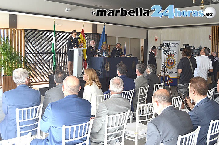 El comisario avanza que los delitos graves han subido en Marbella en 2019