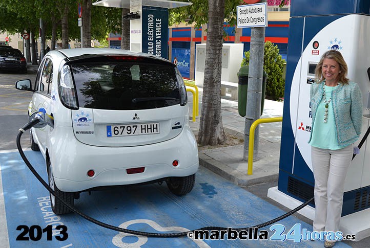 Muñoz vende los puntos de recarga para coches eléctricos como en 2013