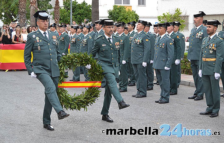 La Guardia Civil de Marbella celebra el día de su patrona con nuevo capitán