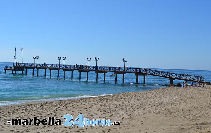 Marbella proyecta tres pantalanes peatonales con mirador en su litoral 