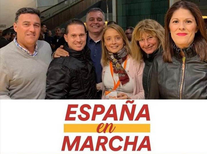 María García acude a Barcelona al cierre de campaña de Albert Rivera