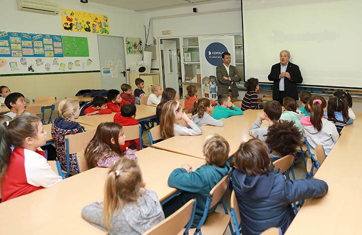 Un millar de escolares de Marbella se forman en el uso responsable del agua 