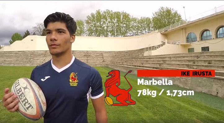 El jugador marbellí Ike Irusta se estrena en una convocatoria con España