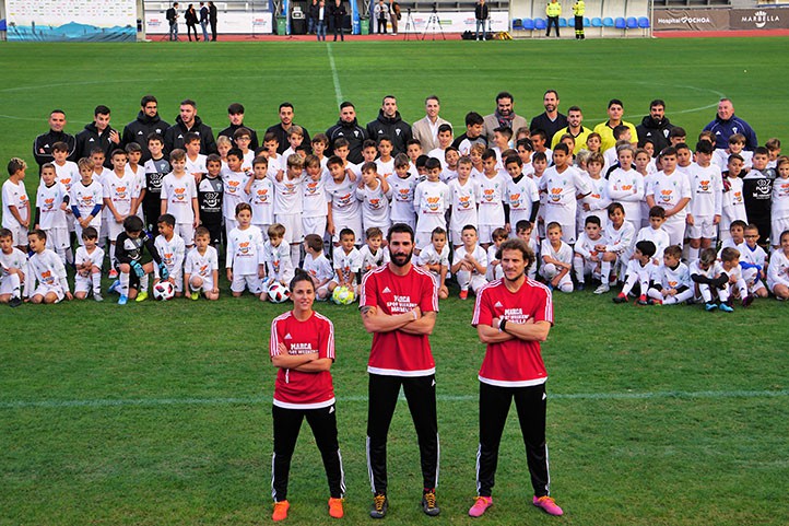 La cantera del Marbella se impone en el 100 contra 3 a Forlán, Boquete y Cuéllar