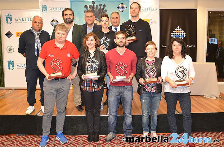 Alexei Shirov y Sabrina Vega, campeones de España de ajedrez en Marbella