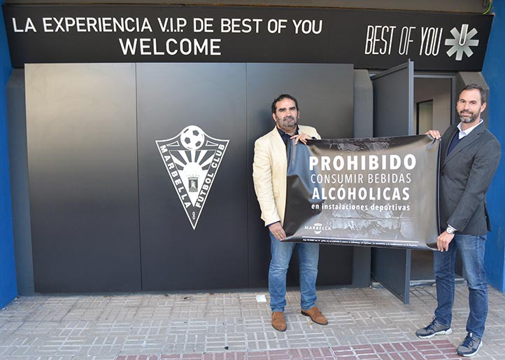 Marbella le declara la guerra al alcohol en las instalaciones deportivas