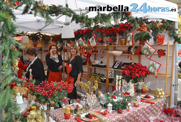En marcha el Bazar Navideño a beneficio de Cáritas en Marbella