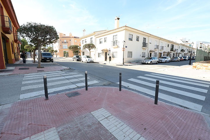 Finalizadas las obras de accesibilidad peatonal en el barrio de Fuente Nueva