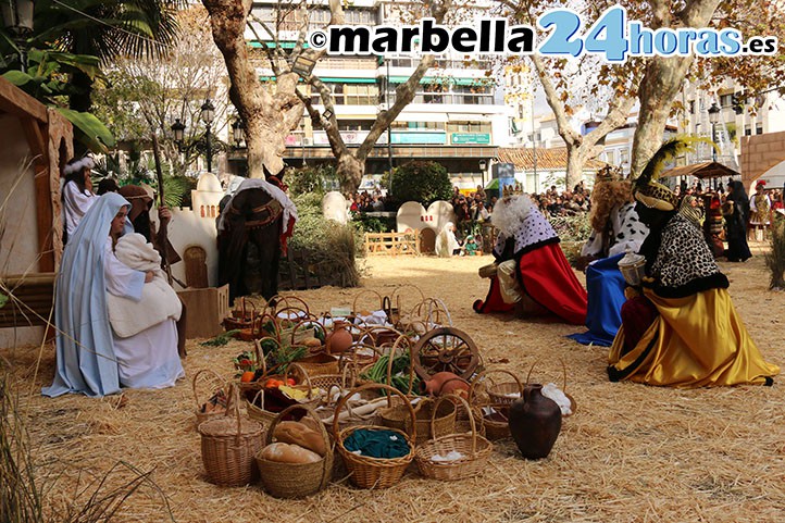 El Belén Viviente de las Hermanas Maldonado sigue fiel a su cita anual