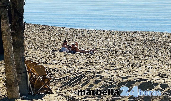 La borrasca "Gloria" deja paso a un invierno primaveral en Marbella