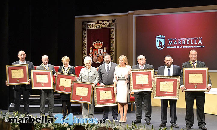 Cáritas, Rotary y Proyecto Hombre, Medallas de la Ciudad de Marbella