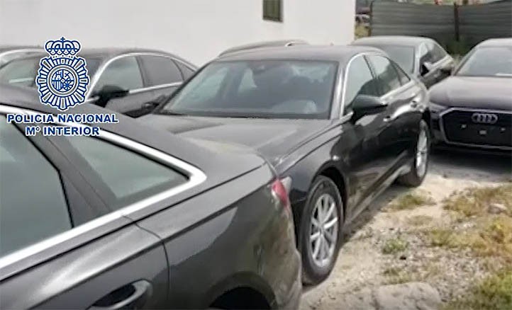 Cae una banda que blanqueaba vehículos de lujo desde Marbella