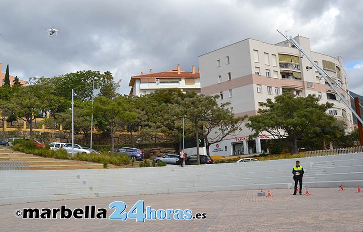 Muñoz quiere utilizar los drones para vigilar el confinamiento en Marbella